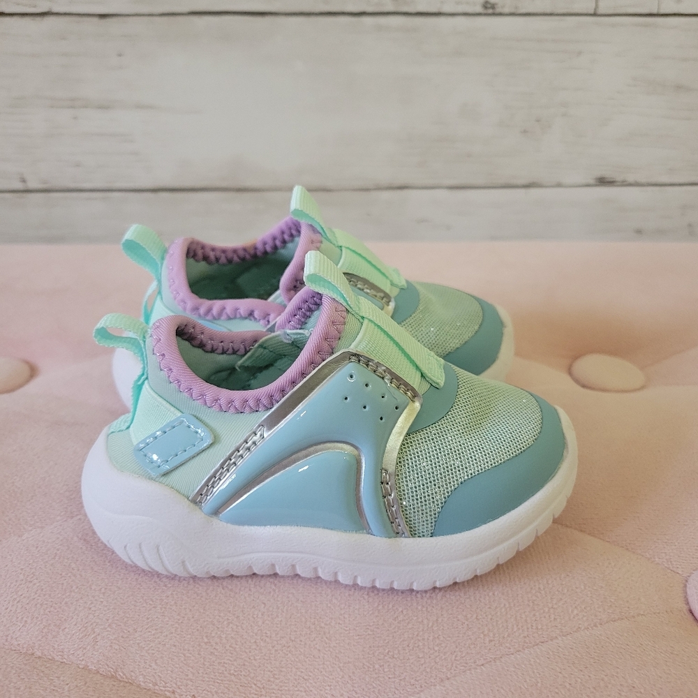 Athletic‎ Works Kids Mint and Lavender Sneakers